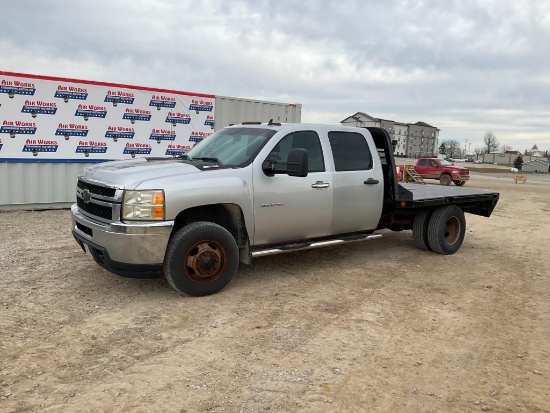 (INV704) 2007 Chevrolet Dually Pickup Truck, 343,987 Miles VIN # 1GB4K0CL6BF153200