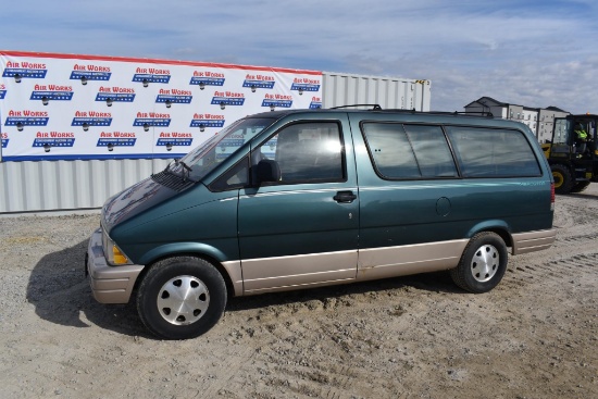 (INV#755) 1997 Ford AeroStar Mini Van, 77,896 miles, VIN#1FMDA31X3VZB37525