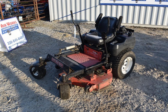 (INV863) Gravely Mower 44in. 738hrs, 19hp, new battery, works good