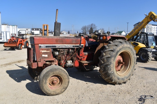 (INV903) International 784 Tractor **DOES NOT RUN**