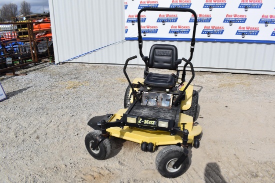(INV) 991 Z-Beast, zero turn mower, 54in deck, new battery