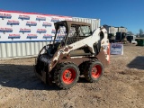 (INV50110) Bobcat Model S185 Skid Loader with Auxiliary Hydraulics