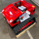 (INV50025) NEW Unused Fland Model FL750 Tracked Remote Control Lawnmower