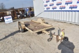 (INV#757) Flatbed Tilt Trailer