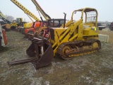 (INV1023)John Deere 450 Track Loader Recently right side steering needs attention Runs