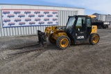 (INV50113) 2015 JCB Model 525-60 Telehandler with Auxiliary Hydraulics,