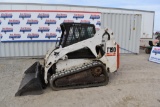 (INV819) Bobcat T190 Track Skidsteer, 3,514 hrs, open cab,