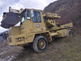 (INV50109) Gradall Model GW-394-G3WD Truck Excavator, Power Steering Currently Does Not Work