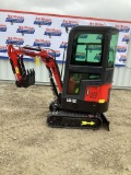 (INV532) New Unused Lanity Model LAT-13S Mini Excavator with Mechanical Thumb, Aux. Hydraulics