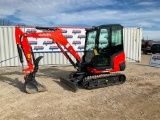 (INV686) 2023 Kubota KX30-4 Excavator 45 Hrs Like New Warranty Comes With Purchase Expires Oct,2025