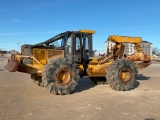 (INV676) John Deere 648 G3 Grapple Skidder 4682 Hours Runs Good