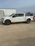 (INV1013) 2017 Ford F150, XLT, 133670 mi. heated seats, cloth interior, four-wheel-drive,