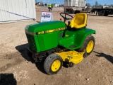 (INV598) John Deere 318 Tractor & 48''Mower Deck Working Condition