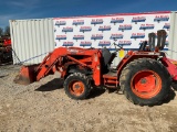 (INV660) Kubota L3010 Tractor With LA481 Front Loader 3,177 Hrs