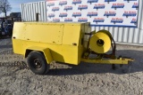 (INV853) 1989 LeRoi 185 Towable Compressor,