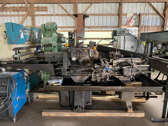 Warner & Swasey Model No. 3 Turret Lathe w/Collet Chuck