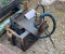 (INV511) Steel Stand w/Small Hydraulic Dump/Motor