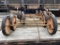 (INV80081) 8-Lumber Cart Wheel/Axle
