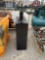 square oil tank w/hand pump