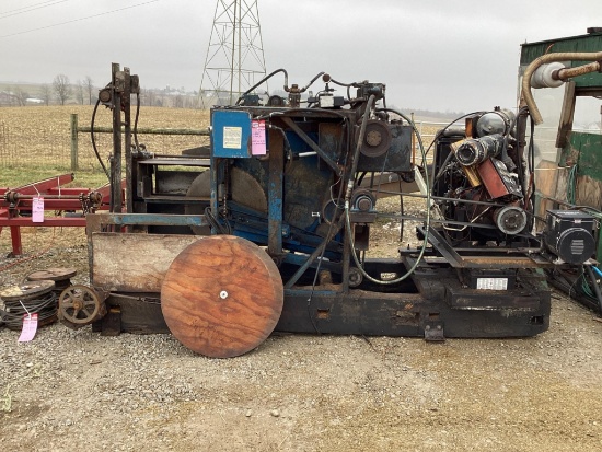 (INV526) Cornell Model GSHL Slab Saw With Isuzu Diesel Power Unit
