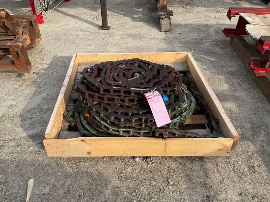 (INV536) Pallet 81 X Conveyor Chain Unknown Length