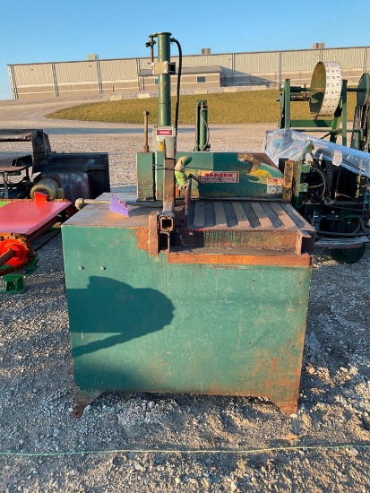 (INV80002) Chop Saw Hurricane, Model 24N, 10 HP - 3Phase, Up Cut Chop Saw, Fair Condition