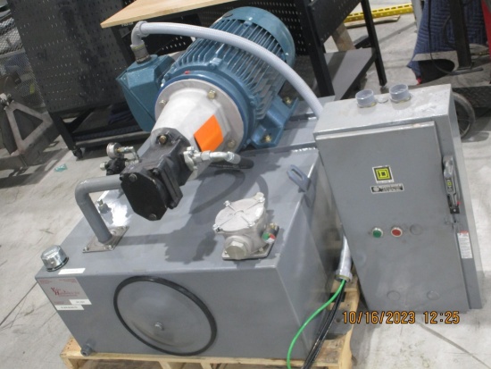 40 HP Electric/Hydraulic Pump/Tank/Starter Box 480 3Phase
