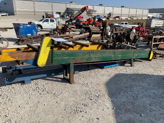 12" X 16' Incline Belt Conveyor 3 Phase 1 HP