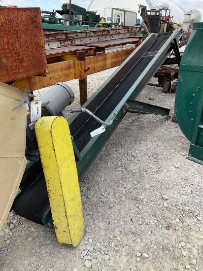 12" X 10' Conveyor Belt w/Elec Drive
