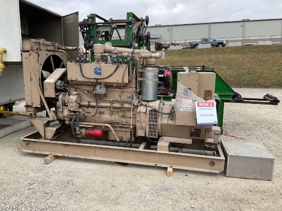 Cummins 140 KW Natural Gas Genset Model G-855