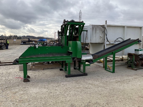 Flack Hill Mechanical Slab Saw Gas Honda 6 X 690 Good Condtion