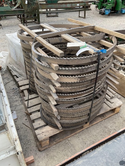 80- 2" Woodmizer Bands 16' - 11" Like New or new all are sharpened