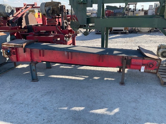 24" X 11' conveyor belt elec drive
