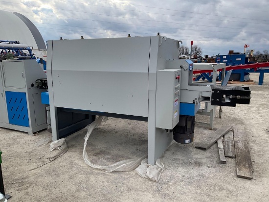 New Unused Heavy Duty Slab Recovery Saw Gang Rip, Sawmill World, 3Phase 15KW, 12" Wide x 8"