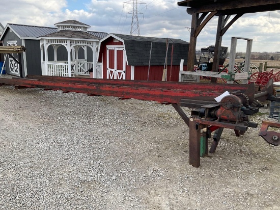 6' X 38' 2 Strand Log Deck Hydraulic w/Stop lead