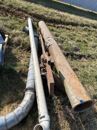 10" X 10" dust pipe 6" pipe