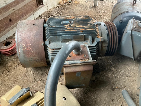 (INV80071) Siemans 125Hp Electric Motor