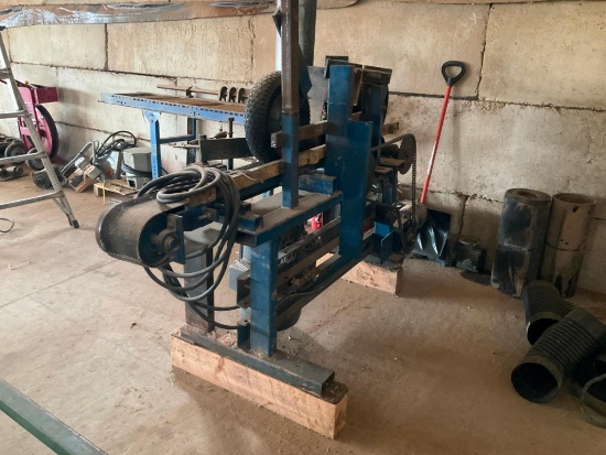 (INV80067) Cant Sizer 12" 3 Phase 15HP shop made