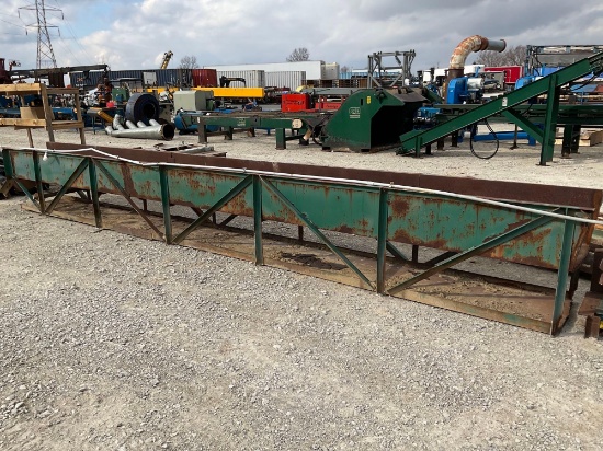 24" X 23' Conveyor Frame no Rolls or Drive
