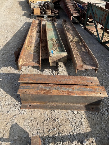 3-12" X 10' I Beam misc steel