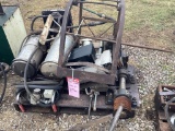 (INV530) Pallet Lineshaft Pulley, Barrel Stand, Hyd Motors