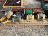 (INV538) 9-7 1/2 HP Electric Motors