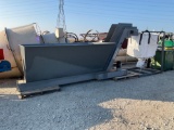 Hopper Burener Maschine Fabrix 3Phase 1HP 8'X5' Hopper w/Incline Belt w/Stand to fill large burlap