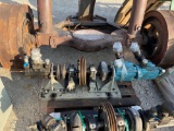 1 Line Shaft w/Hyrdaulic Pumps Blue