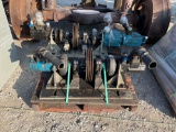 2 Line Shaft w/Hyrdaulic Pumps Blue