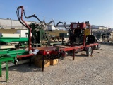 Bandmill, Timber Harvester Diesel Portable Bandmill 25' w/mud wheel Good Condition
