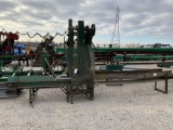 Mechanical automated slab saw shop built