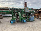 Morgan 2-head resaw band resaw/hyd return belt 3 ph 20hp