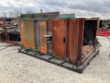 New Pallet Dispensor newver used has fire damage
