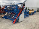 Pallet Nailer,Pallet Stacker, Out Feed Chain Sawmill World,Model,PN-1300,4Strand Pallet Nailing Mach